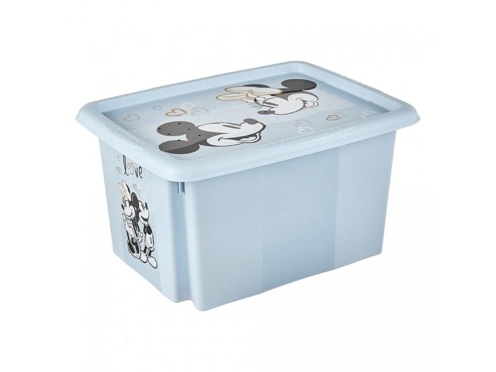 keeeper  modrá, úložný box s vekom Objem: 15 l